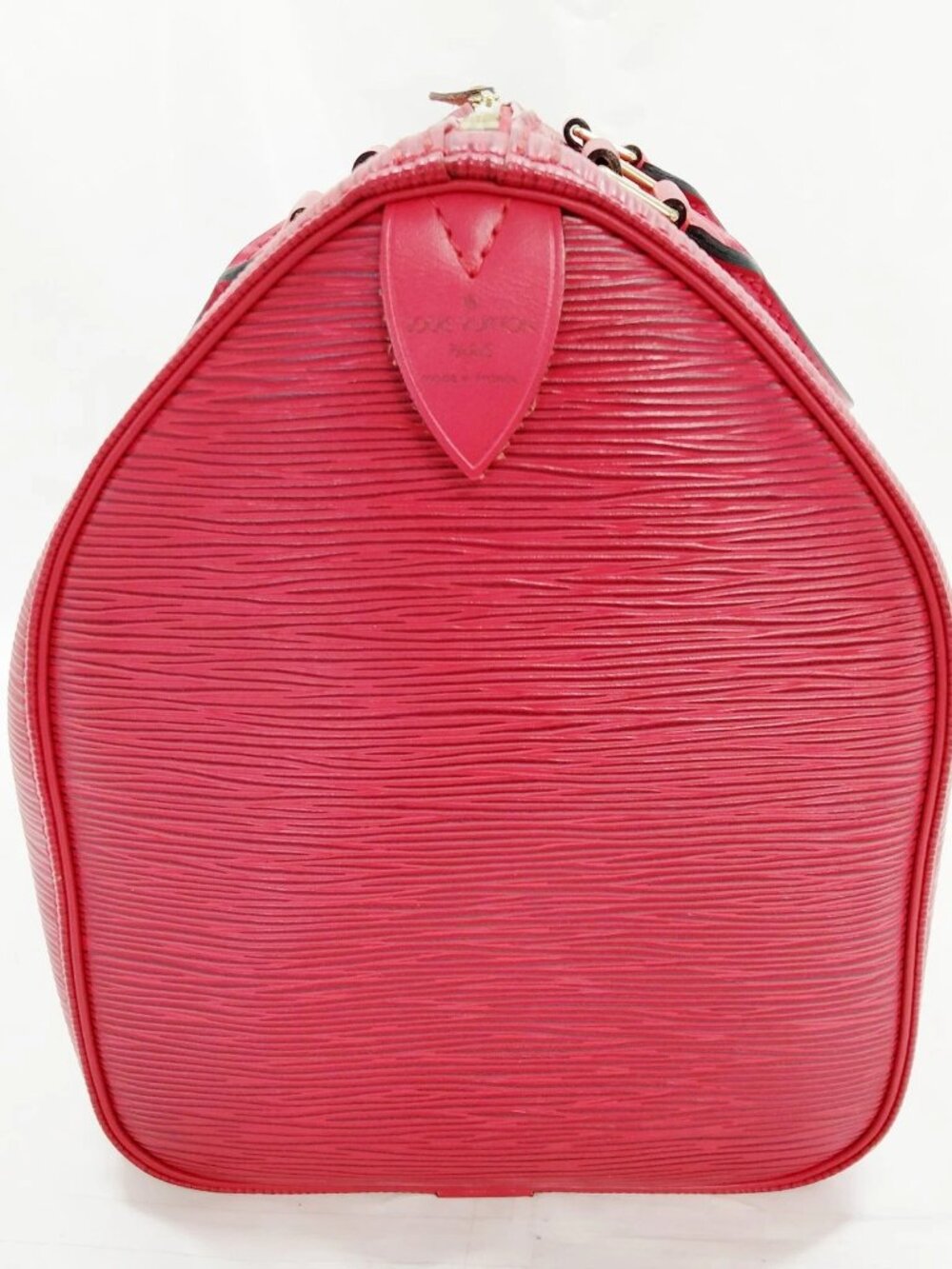 Authentic Louis Vuitton Epi Speedy 35 Red Leather Satchel Bag - Picture 5 of 16